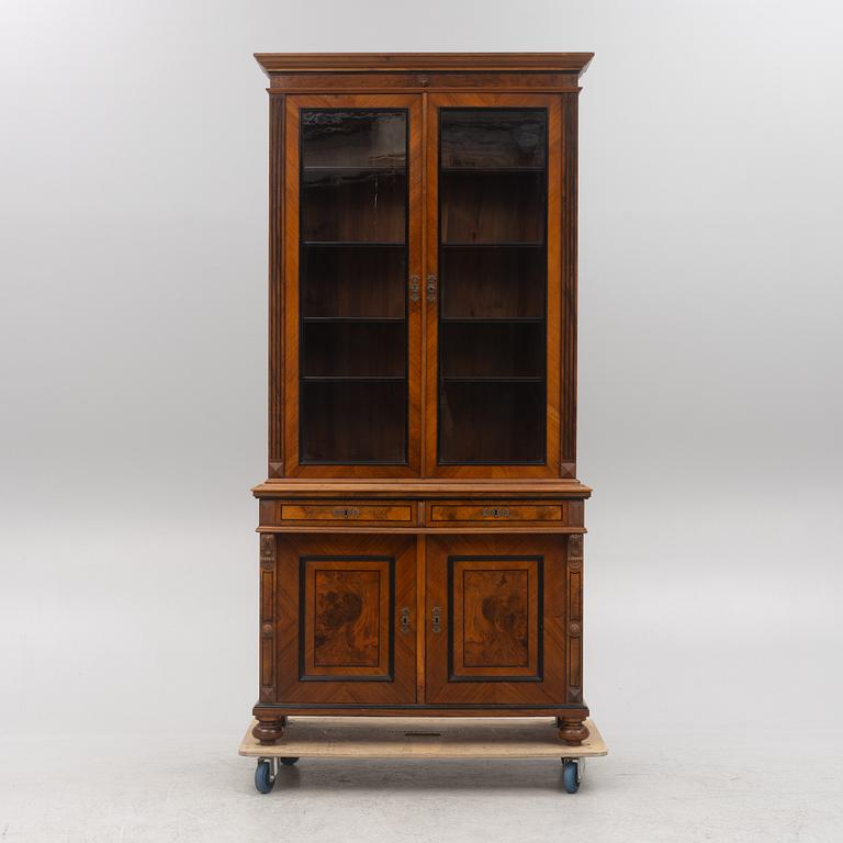 A Neo-renaissance book cabinet, late 19th century.