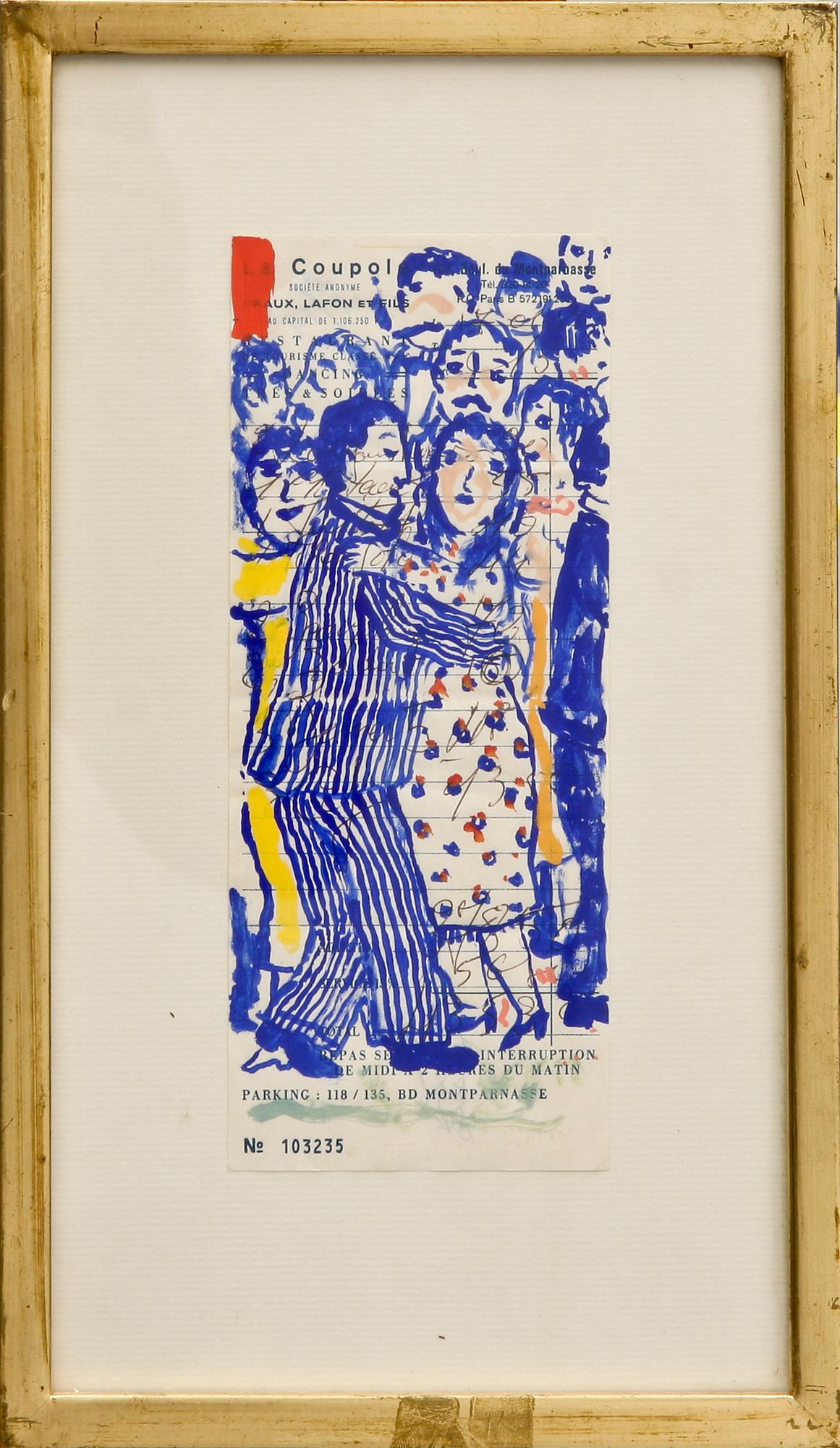 LENNART JIRLOW, gouache, ej sign.