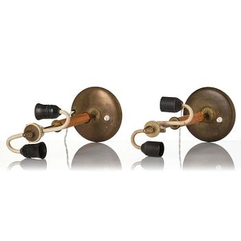 Bertil Brisborg, a pair of table lamps model 32036, Nordiska Kompaniet, Sweden, 1940s-50s.
