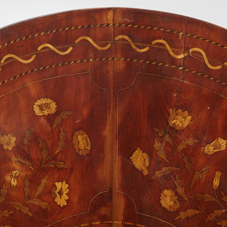 A six-piece Empire furniture suite, the Netherlands, first half of the 19th Century.