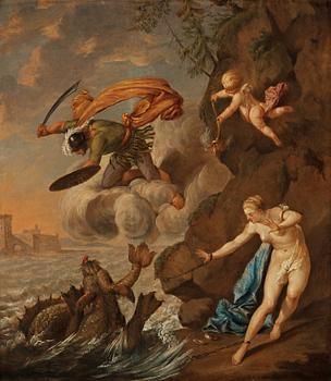 830. Flemish School, 17th Century. Perseus and Andromeda.