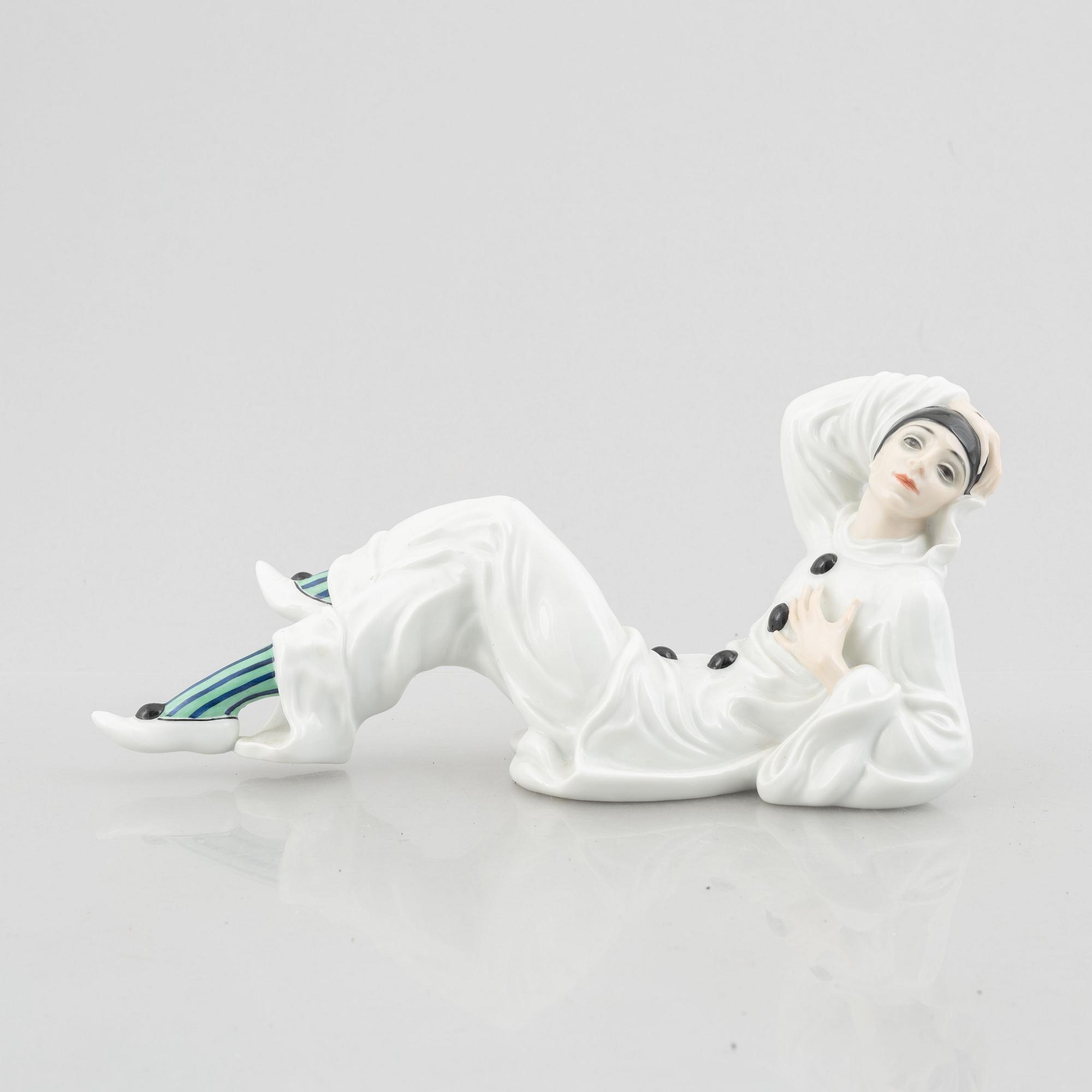 Constantin Holzer-Defani, a porcelain figurine, Rosenthal, Germany, 1924.