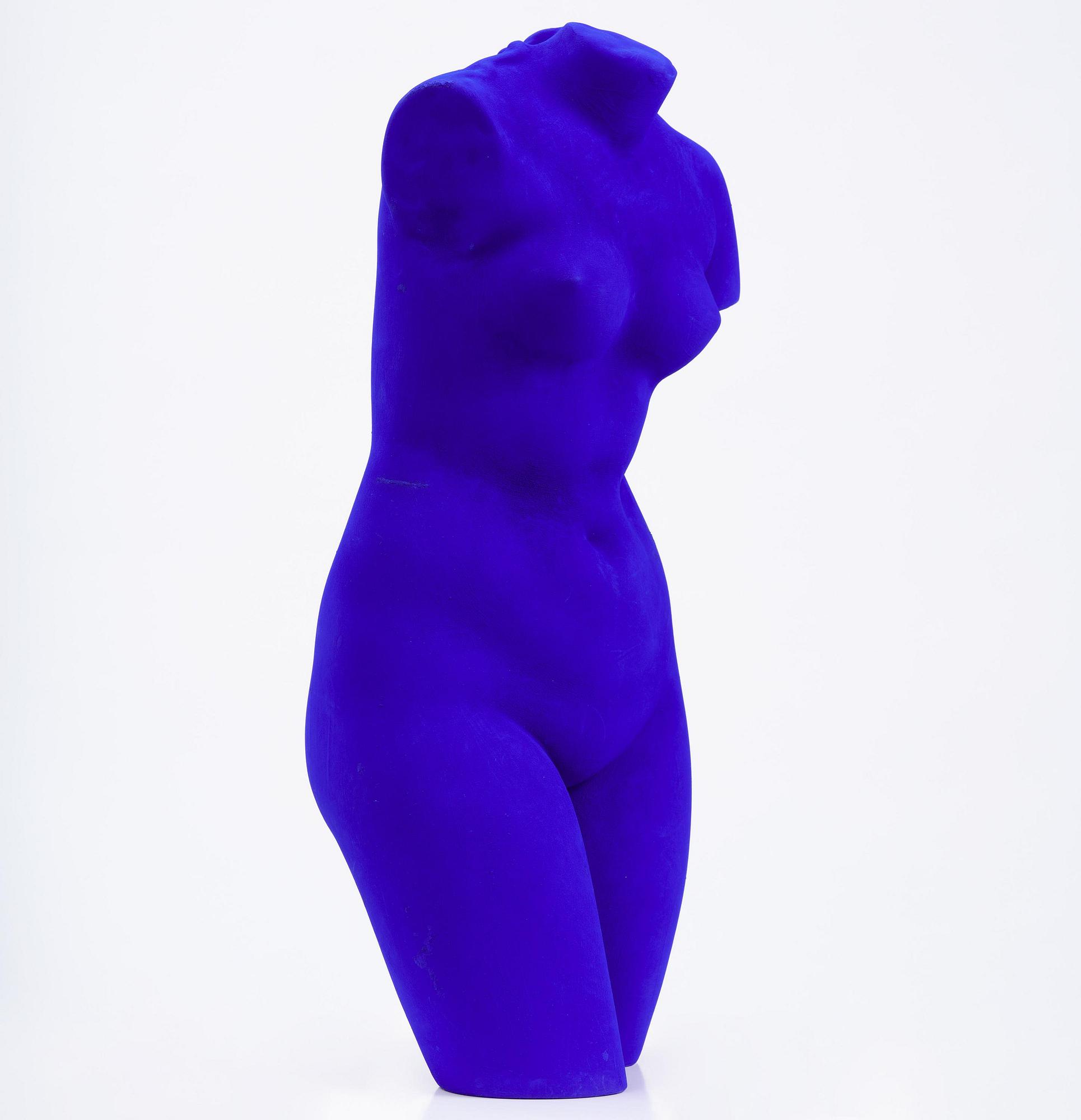 Yves Klein, "La Vénus d’Alexandrie (Vénus Bleue)".
