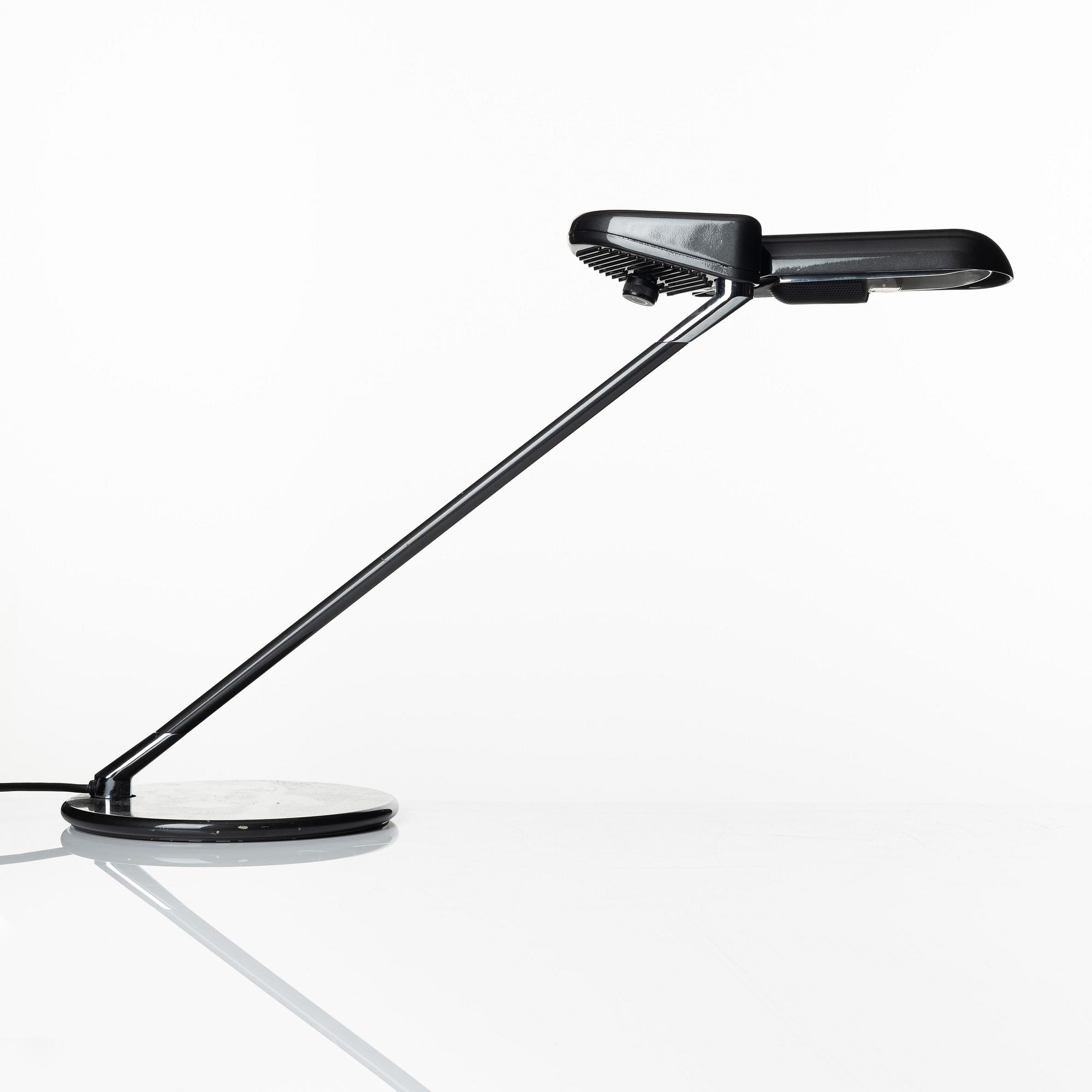 Bruno Gecchelin, a "Ring" table lamp, Arteluce, Italy.