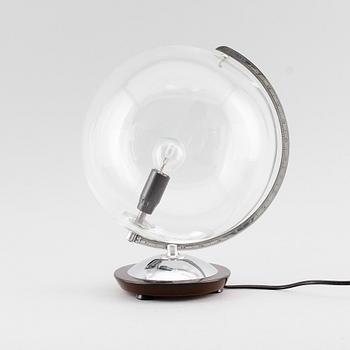 BORDSLAMPA, glas, 1900-talets andra hälft.