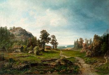 93. Gustaf Kinmansson, SUMMER LANDSCAPE.