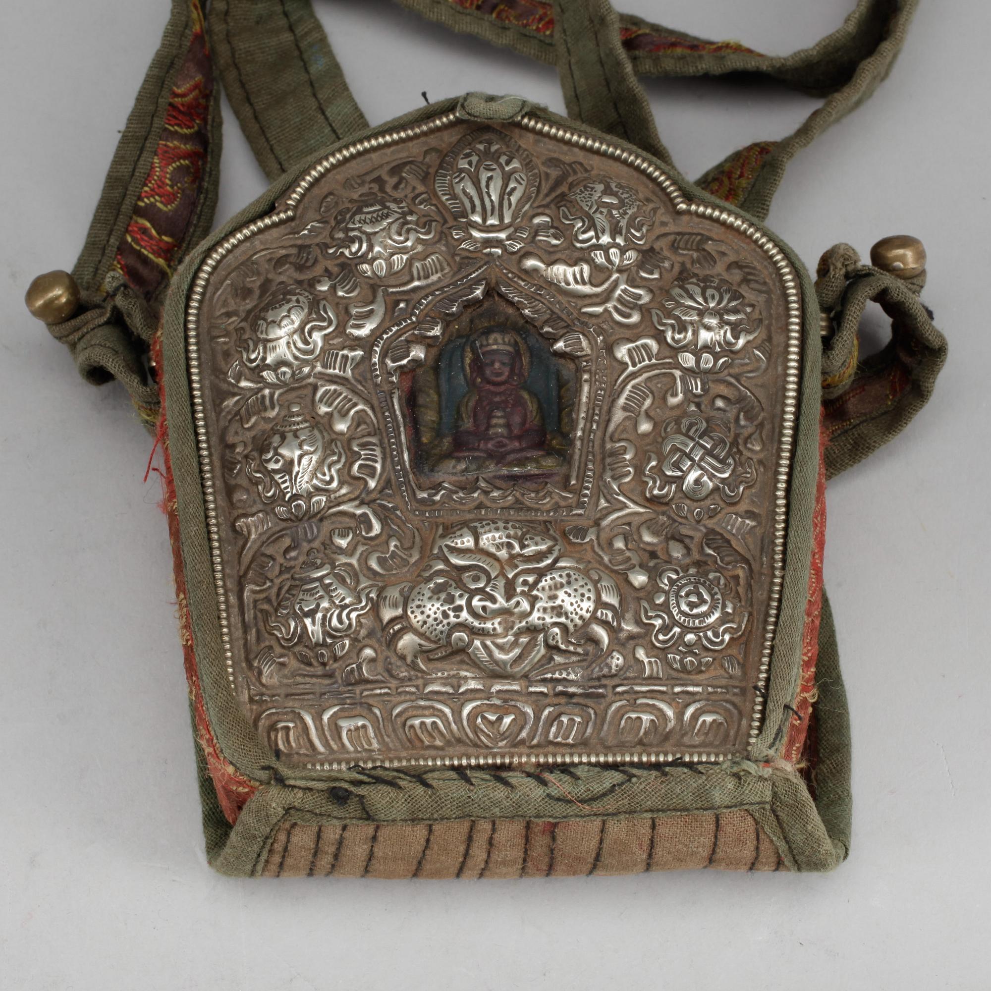 AMULETTER, 2st, Tibet, 1900-tal.