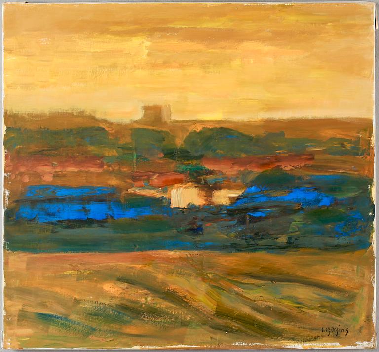 IVAR MORSING, oil on canvas, signed.