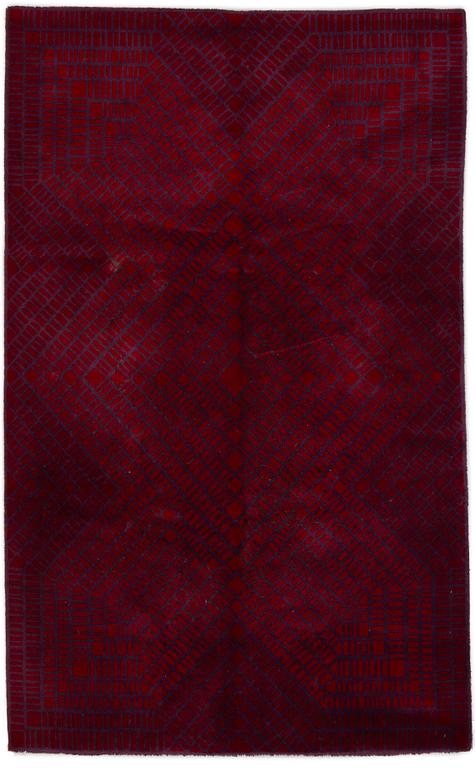 Carpet, machine made knotted pile, ca 239 x 169 cm, 1960's.