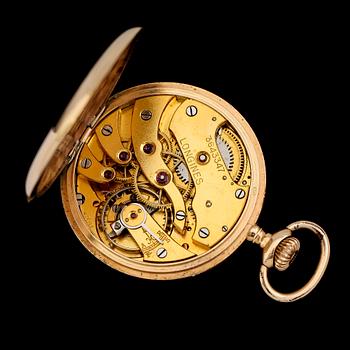 FICKUR, 14 k guld, Longines, 1900-talets första hälft.