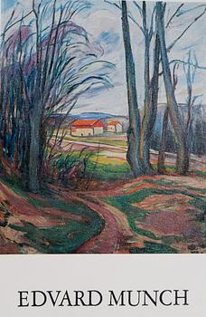 BÖCKER, 4 st samt 9 kataloger om Edvard Munch.