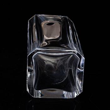 A mid 20th century glass and silver decanter, Germany.