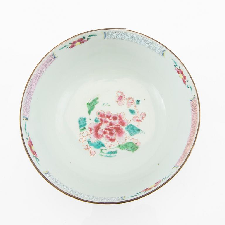 Bowl, company porcelain. Qing Dynasty, Qianlong period (1736-95).