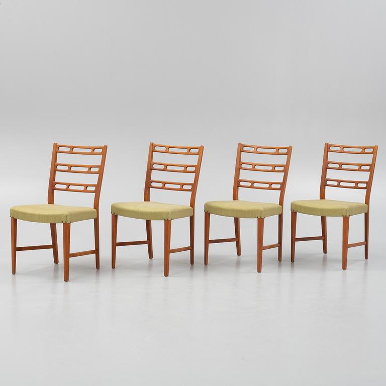 David Rosén, four chairs from the "Futura" series, Nordiska Kompaniet.