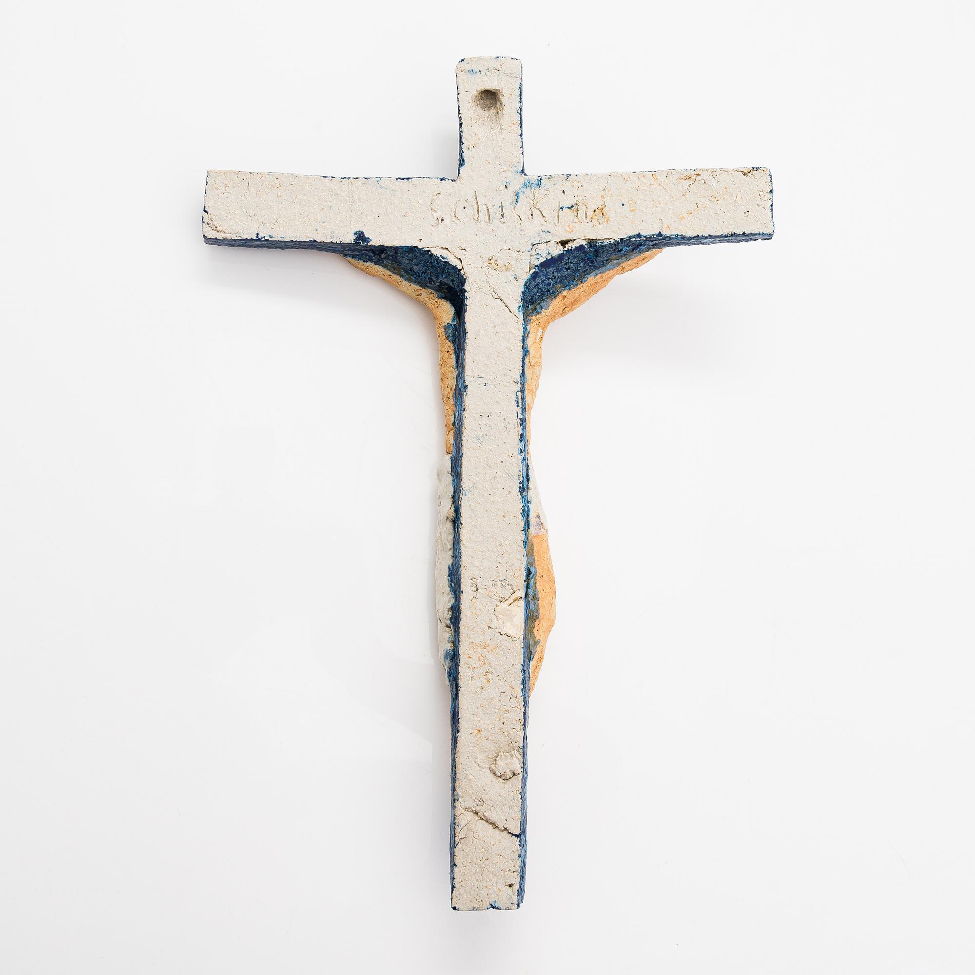 Michael Schilkin, skulptur, stengods, signerad Schilkin.