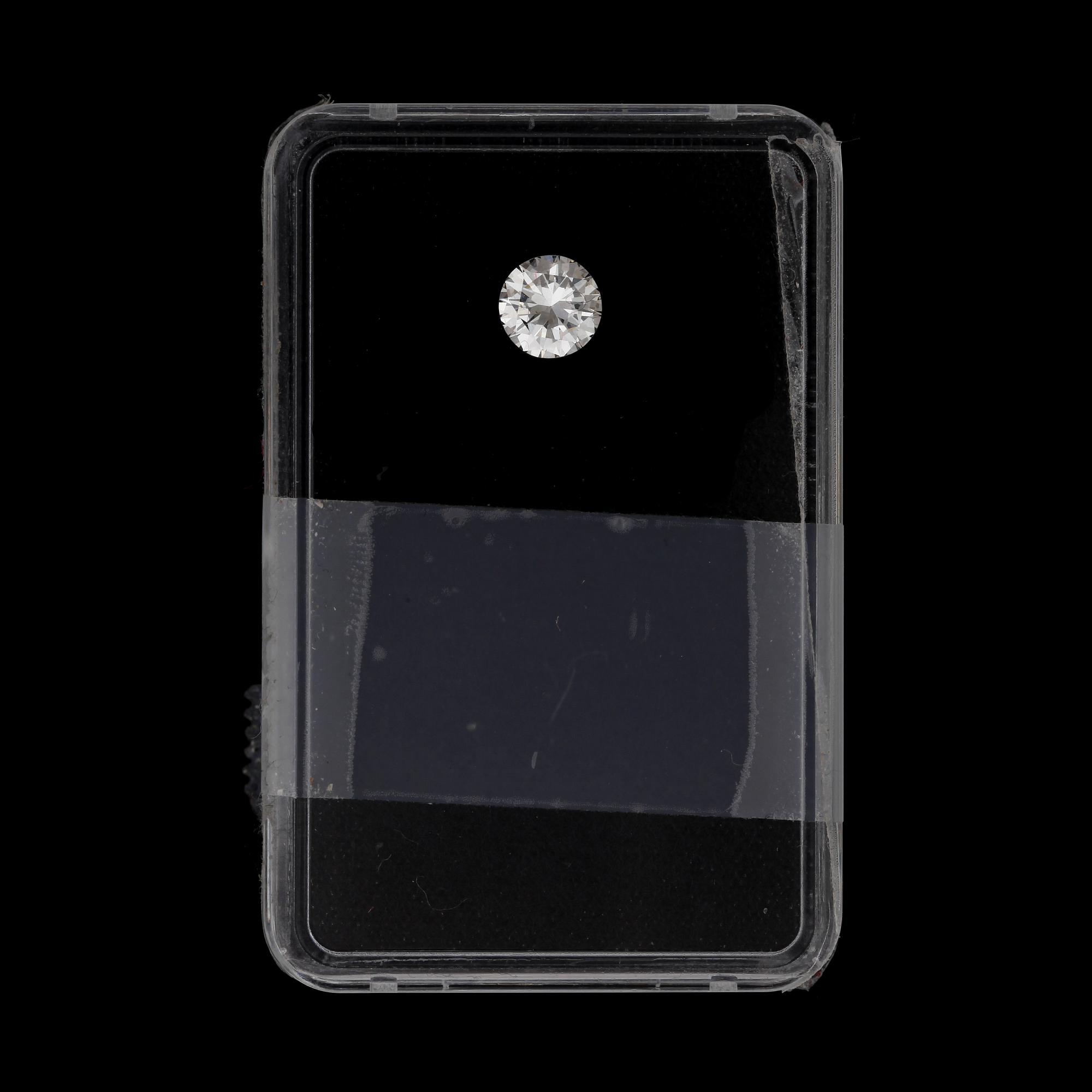 BRILLIANT CUT DIAMOND, loose, app. 1.05 cts.