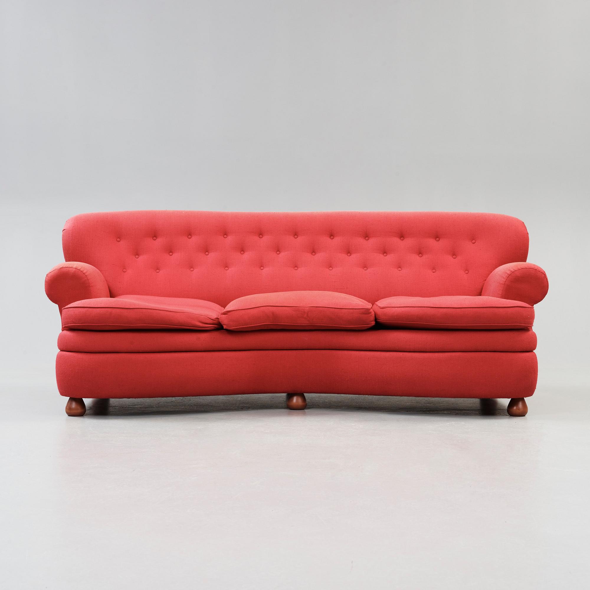 SOFFA, modell 968, Josef Frank för Firma Svenskt Tenn.