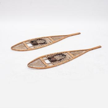 A pair of snowshoes, USA, first half of the 20th Century.