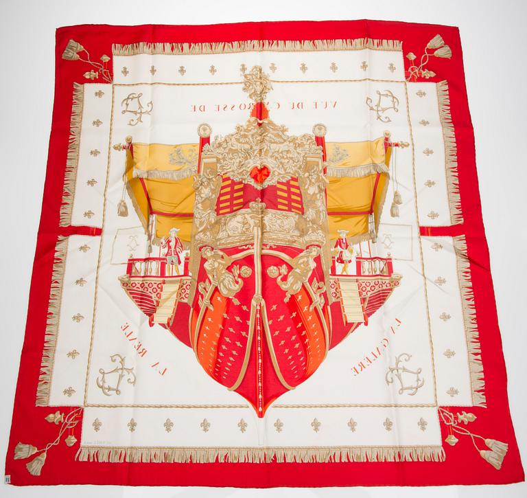 SCARF, "Vue du Carrosse de la Galère la Réale", Hermès.