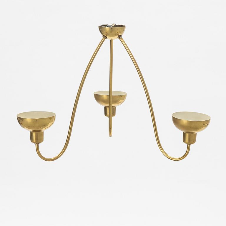 Josef Frank, a brass model 'G2557' Firma Svenskt Tenn, Sweden 1940's/50's.