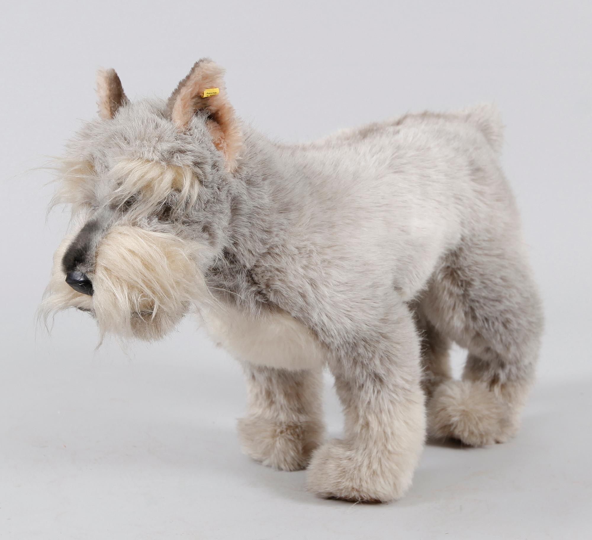 LEKSAK, Steiff, schnauzer.