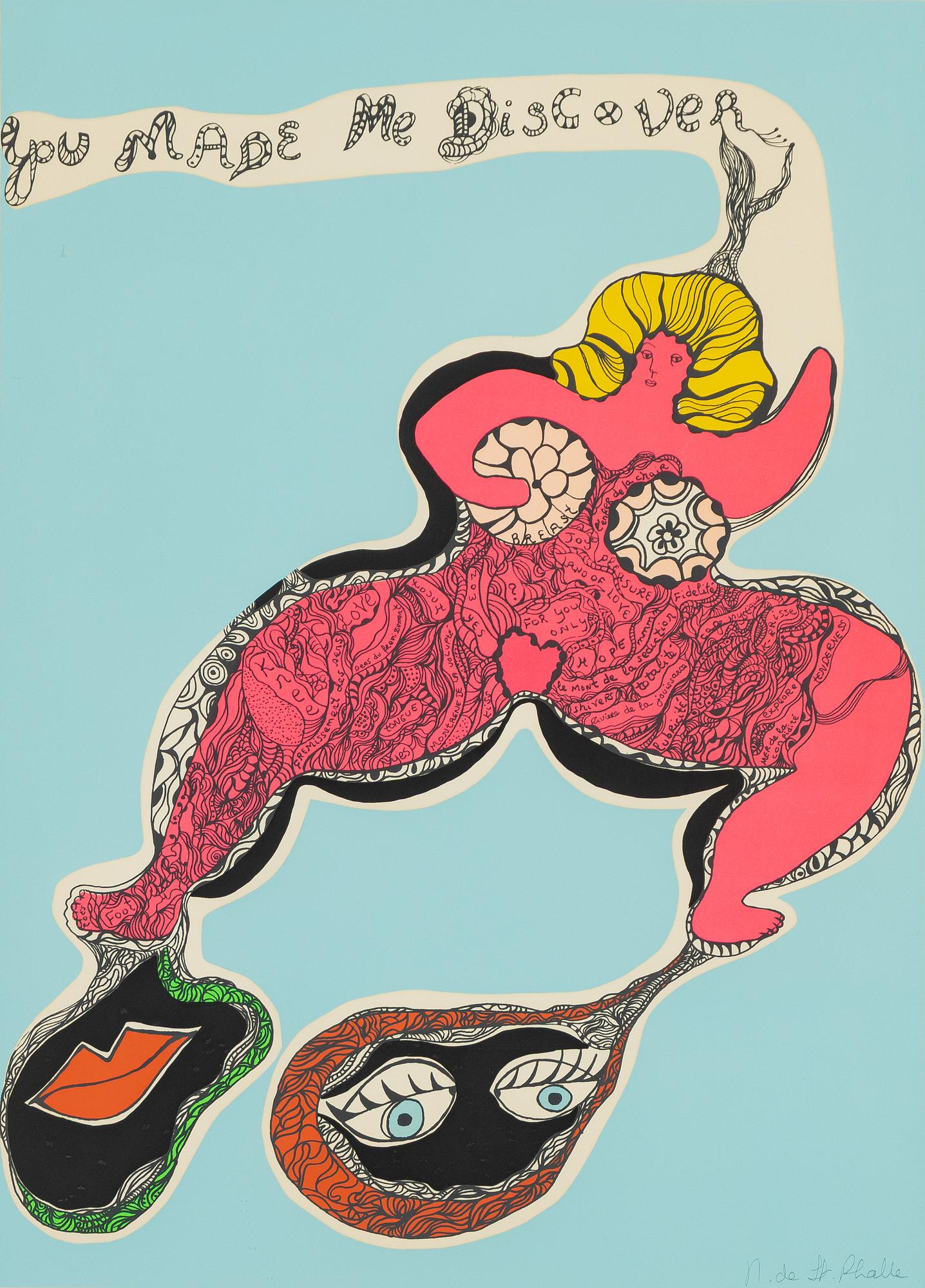Niki de Saint Phalle, "You made me discover".