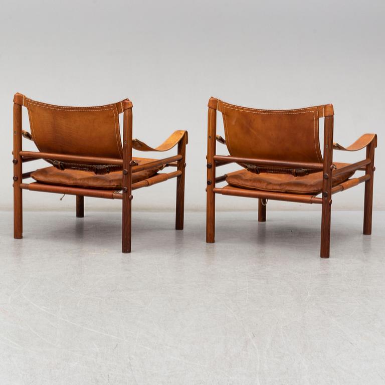 A air of Sirocco" arm chairs by Arne Norell, 1960s/1970s.