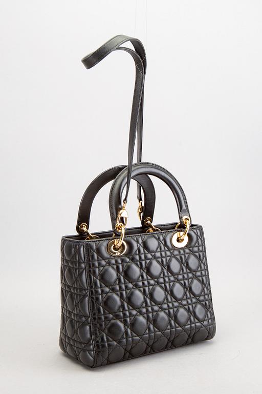 Christian Dior, "Lady Dior medium", bag.