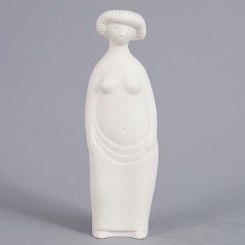 FIGURIN, parian, "Lilla Eva", Stig Lindberg, Gustavsberg.