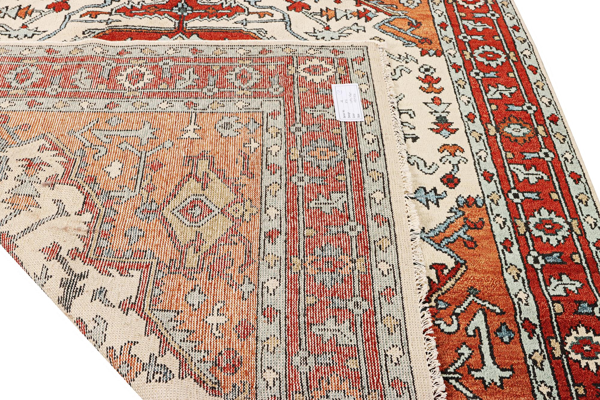 An oriental carpet, c. 296 x 238 cm.