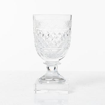 Elis Bergh, glasservis, 107 delar, "Kent", Kosta Boda.