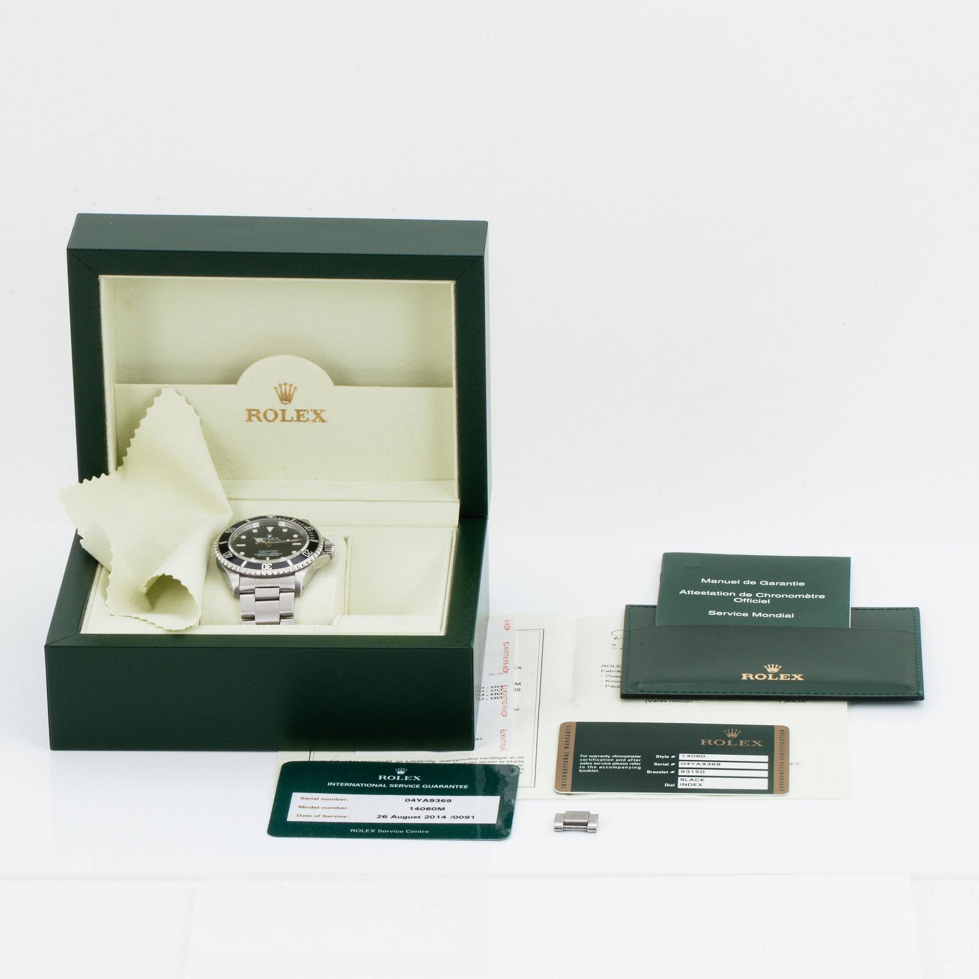 ROLEX, Submariner, "Four Line, Rehaut".