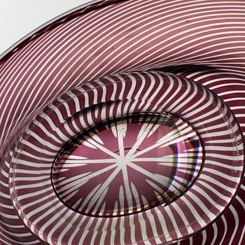 EDWARD HALD, skål, Slipgraal, Orrefors 1947.