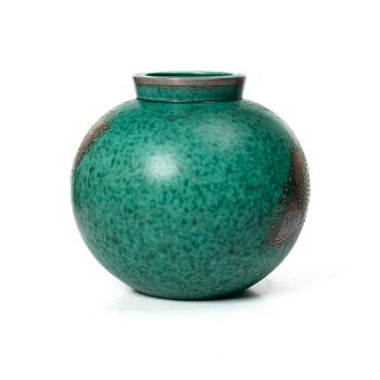 Wilhelm Kåge, an 'Argenta' vase, Gustavsberg.