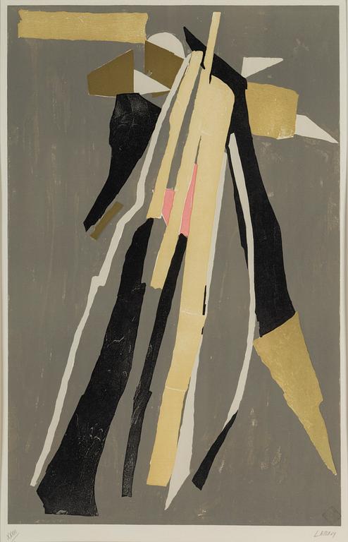 ANDRÉ LANSKOY,ANDRÉ LANSKOY, lithograph in color, signed and numbered XXXIII/L?.