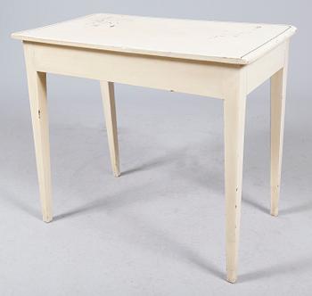 DAMARBETSBORD, allmoge, 1800-talets första hälft.