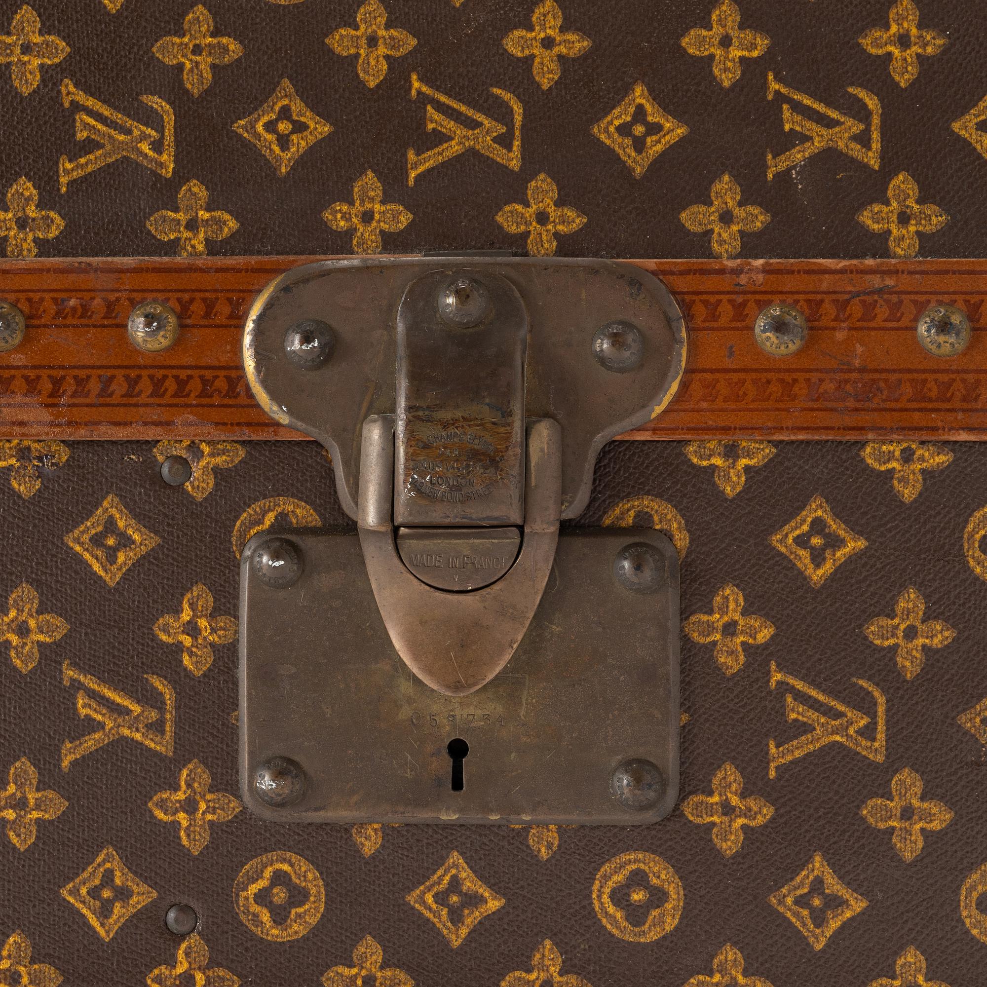 Louis Vuitton, A late 19th century trunk.