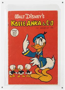 Comic book, Donald Duck & Co, issue 1, 1948.