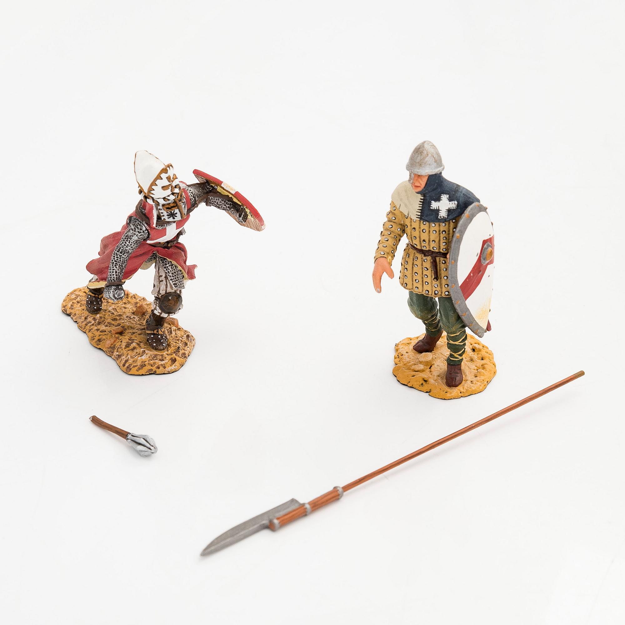 King & Country, kokoelma miniatyyrihahmoja, 20 kpl, "Crusader Cross & Crescent", Hong Kong, 2006-2007.