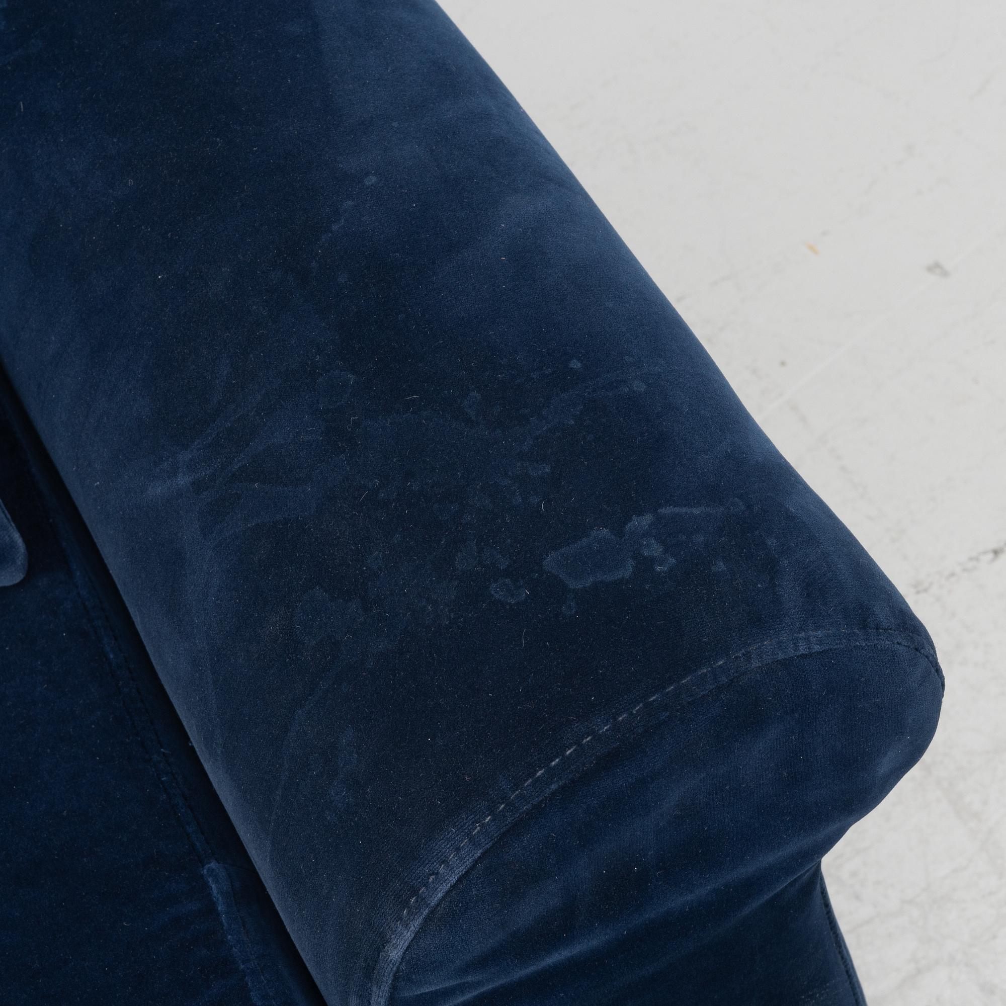 Amelia Widel, a sofa, "Blanca Velvet", MeliMeli, 21st century.