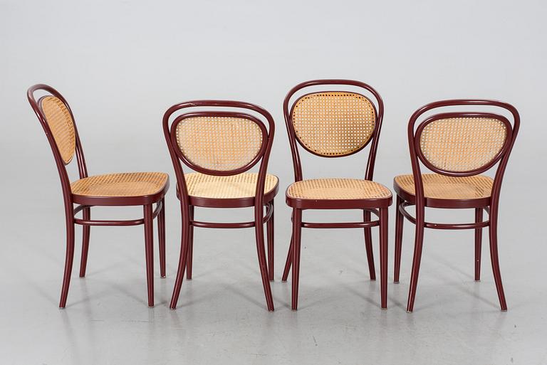 STOLAR, 6 st, Thonet, märkta Thonet 83.