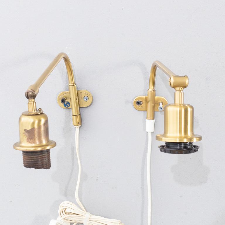 JOSEF FRANK, a pair of wall lamps.