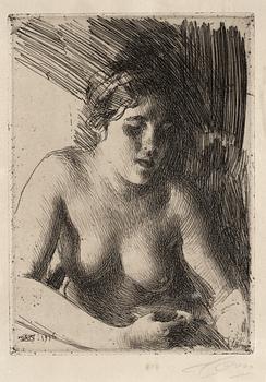 128. Anders Zorn, "Bust".