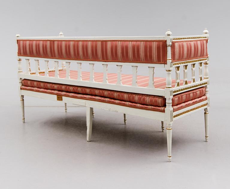 SOFFA, sengustaviansk, tidigt 1800-tal.
