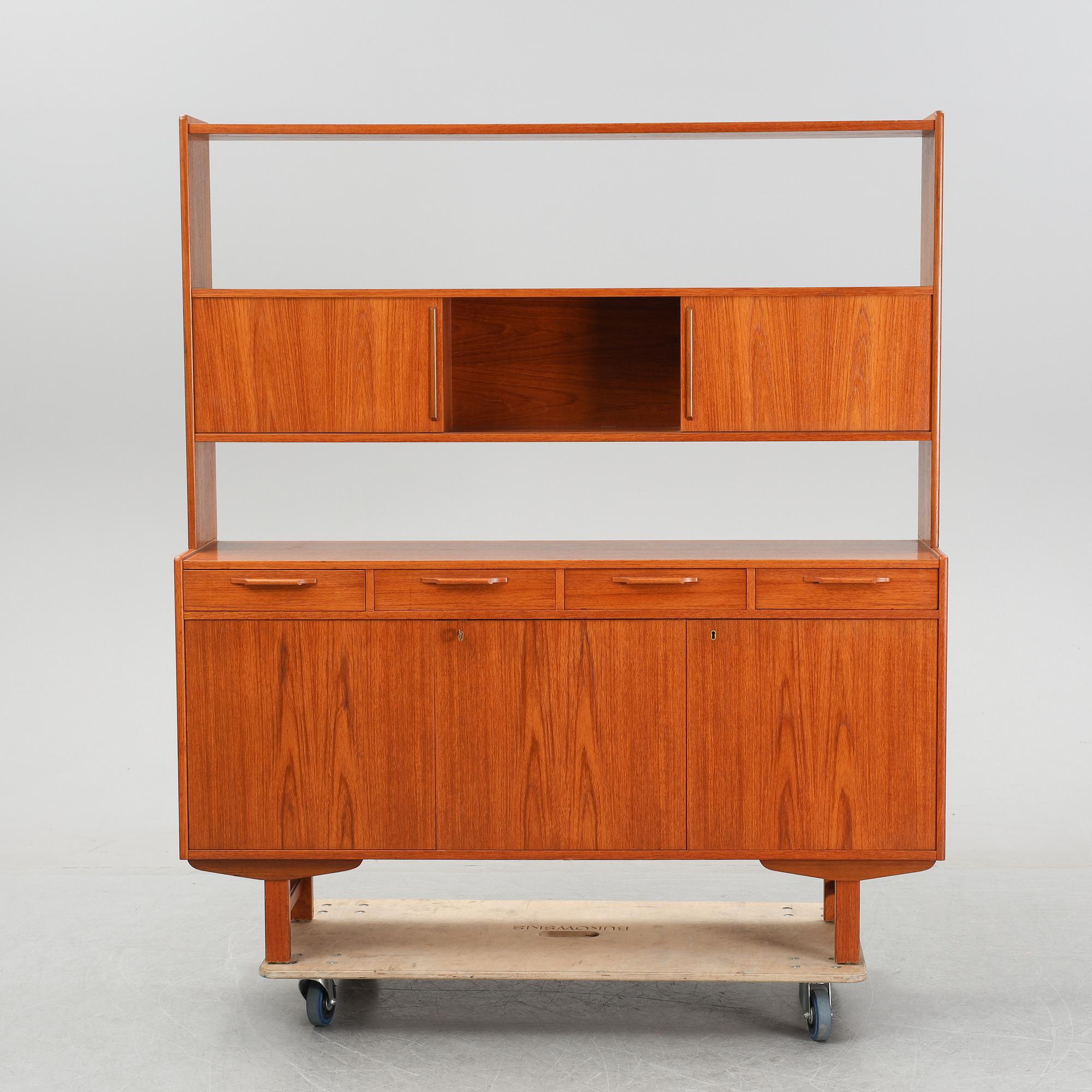 A teak veneered sideboard, AJFA Möbelfabrik, Tibro, 1950's/1960's.