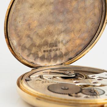 Mildia, 14K gold, pocket watch, 50,5 mm.