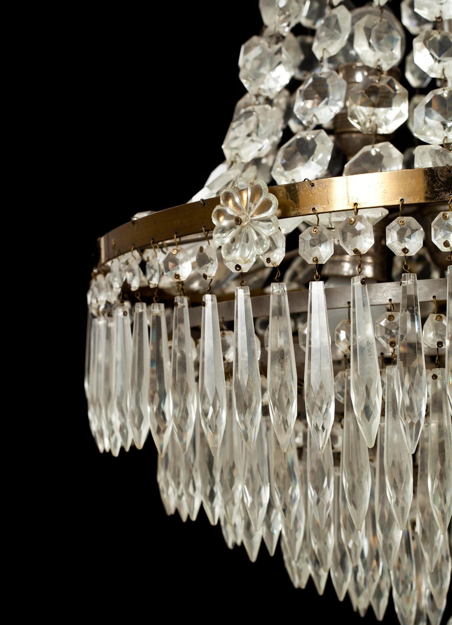 LJUSKRONA, gustaviansk stil, 1900-tal.