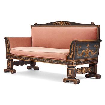 265. Helge Werner, a Swedish Grace sofa, 1920s.