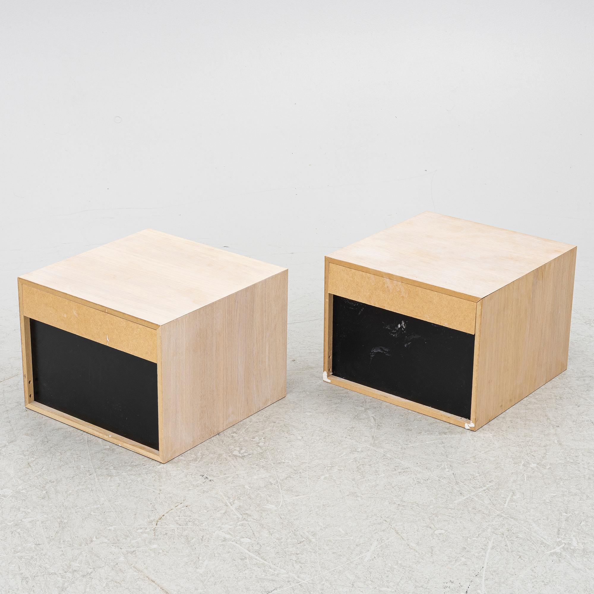 Michael H. Nielsen, sängbord, ett par, "Luxe", Bolia.