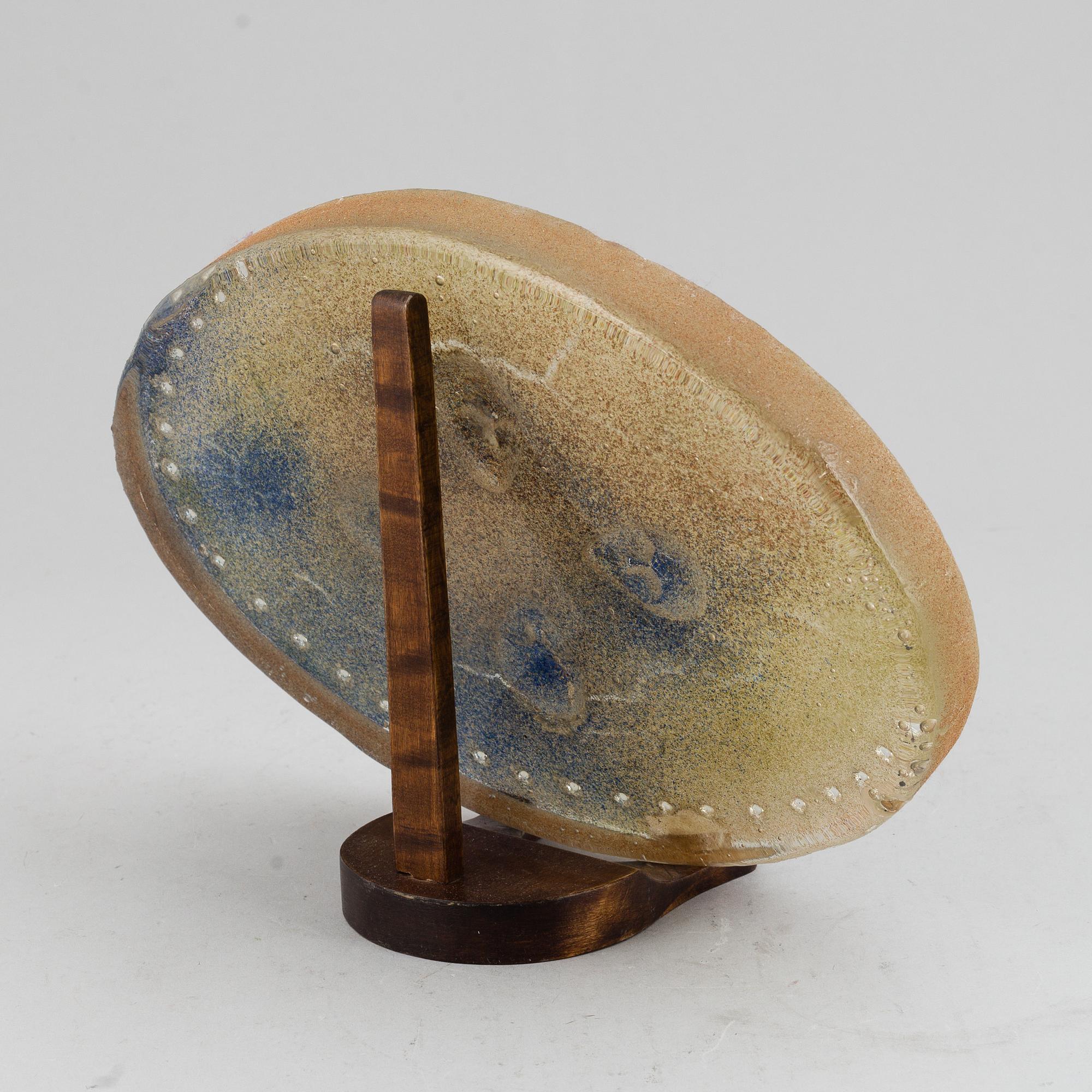 BERTIL VALLIEN, skulptur, glas, Kosta Boda Studio, signerad Kosta St B W.